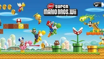 New Super Mario Bros. Wii je dostupný na Wii U skrze eShop
