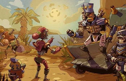 Příběhový trailer na hru SteamWorld Heist II