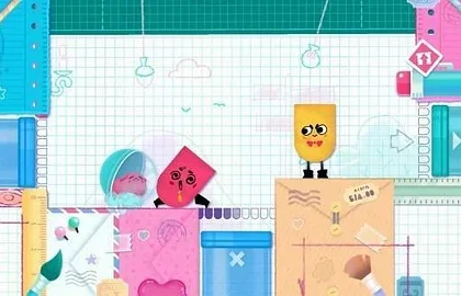 Oznámena hra Snipperclips Plus: Cut it out, together!