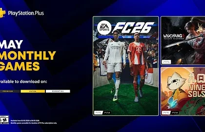 Oznámena květnová nabídka PlayStation Plus Essential - EA Sports FC 26 nebo Wuchang: Fallen Feathers