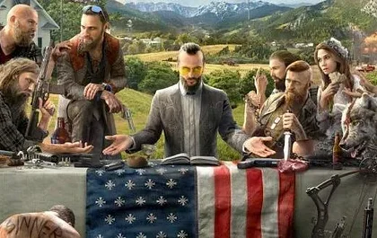 Box art na akci Far Cry 5