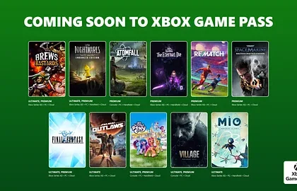 Představena lednová nabídka předplatného Game Pass - Star Wars Outlaws, Resident Evil Village i MIO: Memories in Orbit