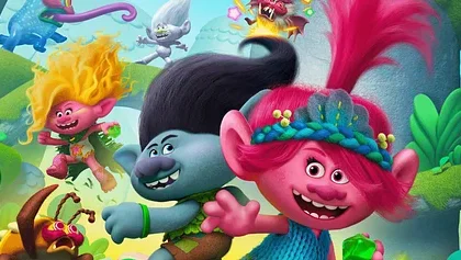 Oznámena plošinovka DreamWorks Trolls Remix Rescue