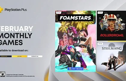 Oznámena únorová nabídka předplatného PlayStation Plus Essential, obsahuje FOAMSTARS nebo Steelrising