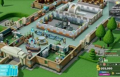 Hra Two Point Hospital odložena na první polovinu příštího roku