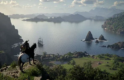 Crimson Desert má velký svět, větší než Red Dead Redemption 2