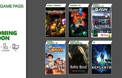 Oznámeny novinky pro Game Pass: EA Sports FC 24, My Time at Sandrock, Robin Hood – Sherwood Builders