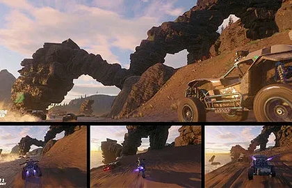 Nový trailer na nadějnou závodní hru Onrush