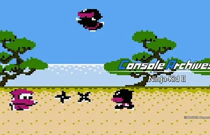 Zítra vyjde pro PS5 a Nintendo Switch 2 hra Console Archives Ninja-Kid II