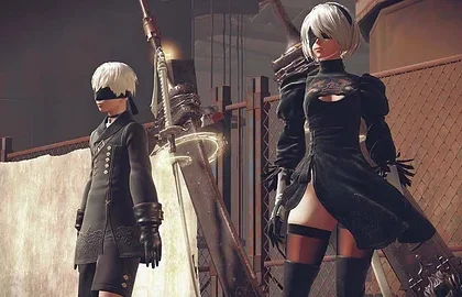Nádherné obrázky z akční hry NieR: Automata