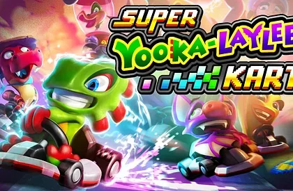 Předčasně odhalena hra Super Yooka-Laylee Kart