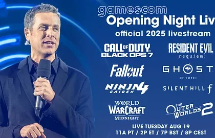 Sledujte dnes večer Gamescom Opening Night Live