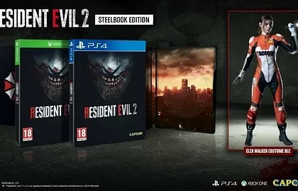 Oznámena steelbook edice hry Resident Evil 2 pro Evropu