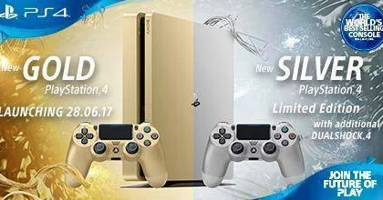 Oznámena zlatá a stříbrná verze konzole PlayStation 4 Slim