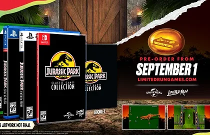 Oznámena kolekce Jurassic Park Classic Games Collection