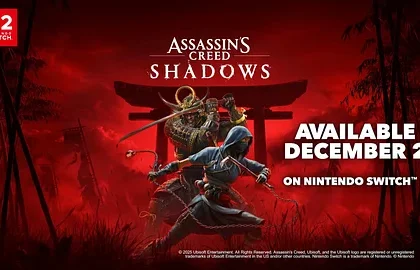 Assassin’s Creed Shadows oznámen pro konzoli Nintendo Switch 2