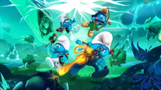 Gameplay ukázka z plošinovky The Smurfs 2 - The Prisoner of the Green Stone