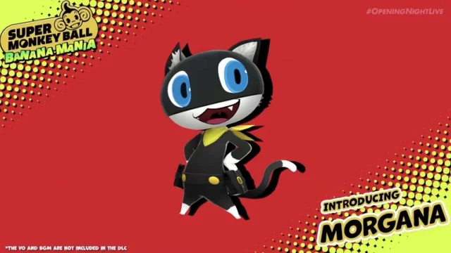 Morgana ze hry Persona 5 se dostane do Super Monkey Ball: Banana Mania