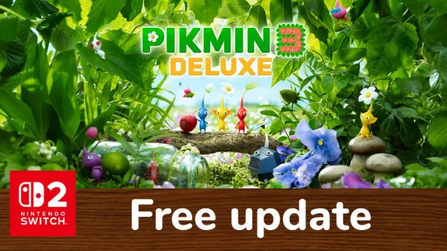 Hra Pikmin 3 Deluxe dostala bezplatnou aktualizaci pro Nintendo Switch 2