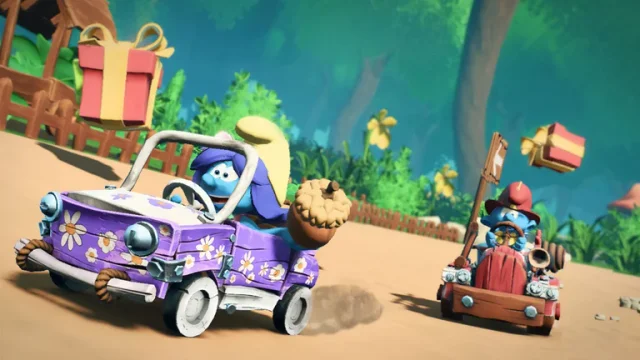 Závodní arkáda Smurfs Kart míří na další platformy
