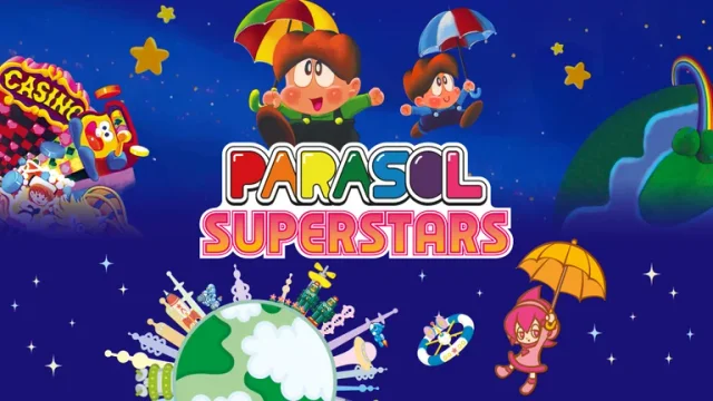 Příští týden vyjde kolekce Parasol Superstars obsahující dvě 2D plošinovky
