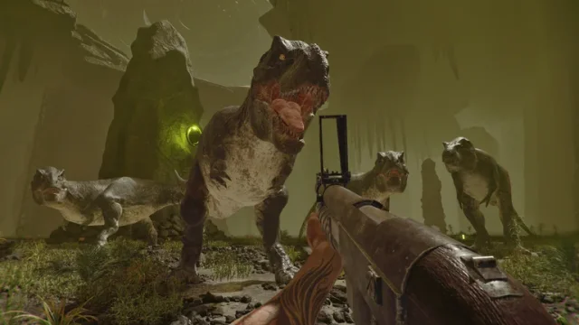 Dinosauří střílečka Son and Bone vychází už tento týden