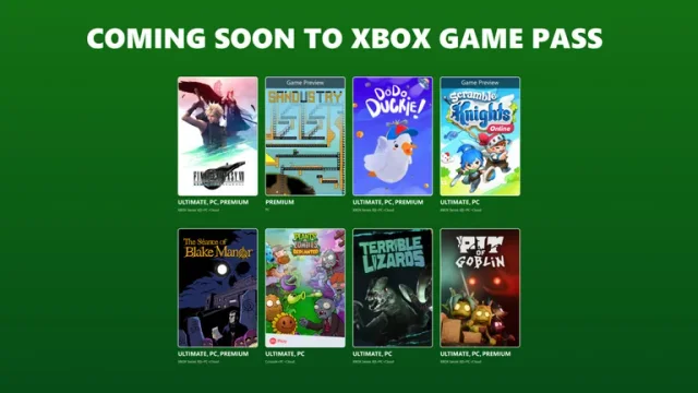 Oznámeny nové hry pro Game Pass. Mezi nimi je Final Fantasy VII Remake Intergrade nebo Plants vs. Zombies: Replanted