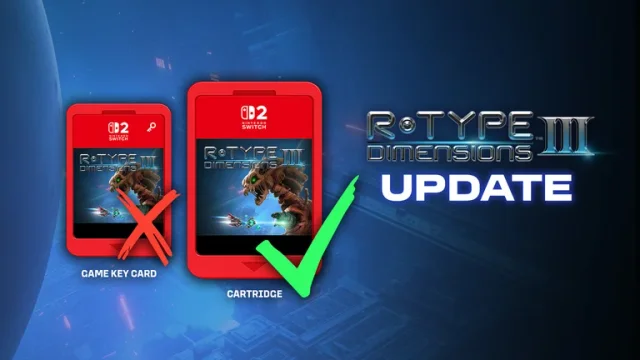 Hráči vyhráli, hra R-Type Dimensions III vyjde pro Nintendo Switch 2 na klasické kartě