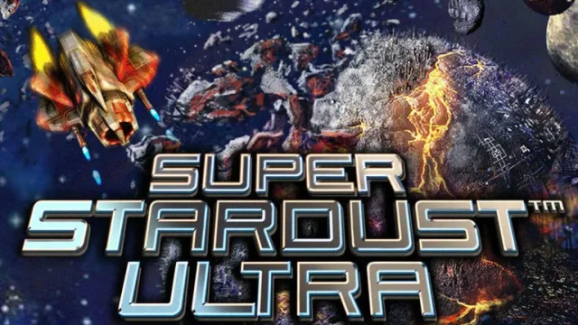 Záběry z hraní Super Stardust Ultra na Playstation VR