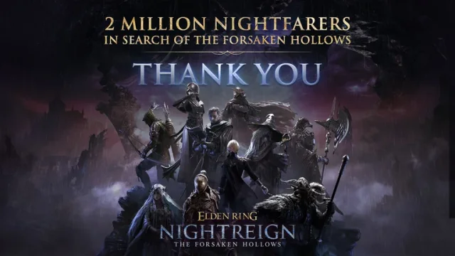 Rozšíření The Forsaken Hollows pro Elden Ring Nightreign dokázalo oslovit už 2 miliony hráčů