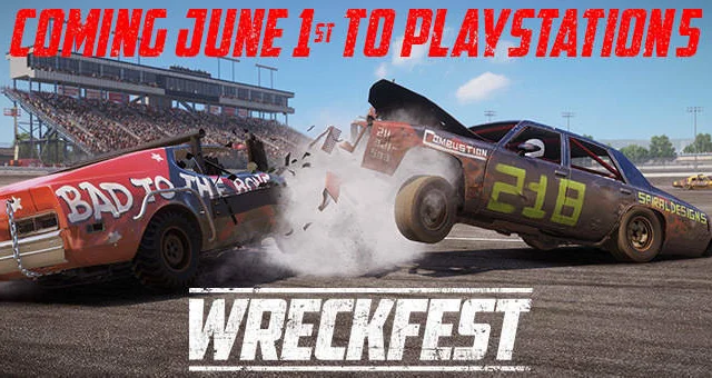 Hra Wreckfest vyjde začátkem června pro PS5