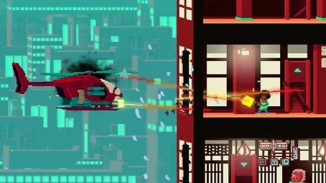 Retro střílečka Not A Hero vyjde pro PS4 začátkem února