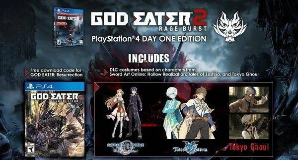 God Eater: Resurrection a God Eater 2: Rage Burst má datum vydání