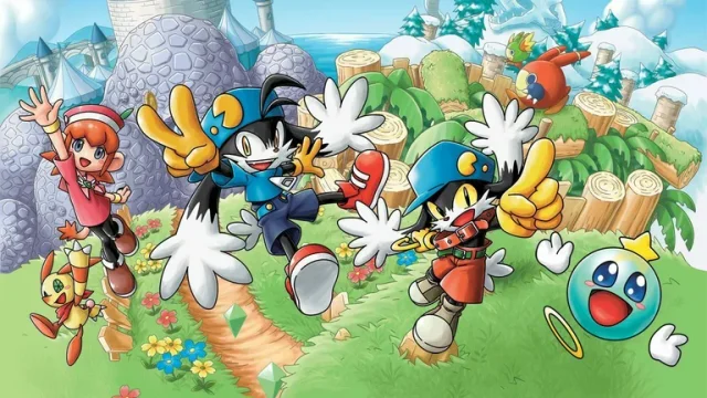Záběry z hraní remasteru plošinovky Klonoa: Door to Phantomile 