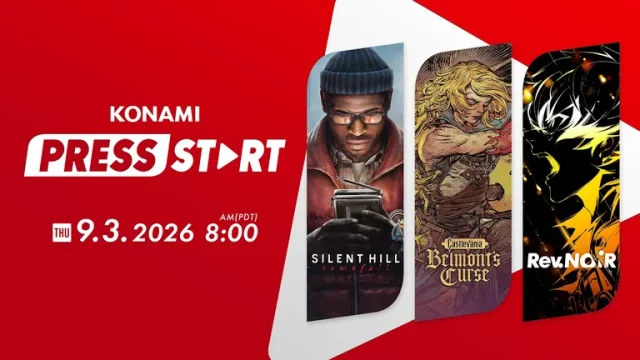 Konami oznámilo na čtvrtek svoji novou prezentaci KONAMI PRESS START