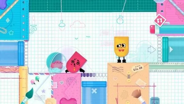 Oznámena hra Snipperclips Plus: Cut it out, together!