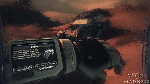 Oznámen psychologický horor Moons of Madness