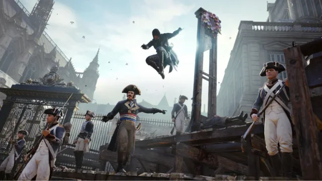 Update pro Assassin's Creed Unity přidávající 60 fps je online, podívejte se na launch trailer