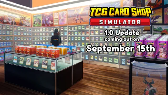 V polovině září vyjde hra TCG Card Shop Simulator