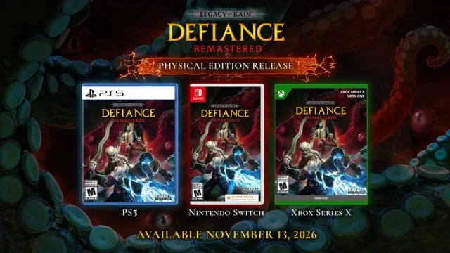 Legacy of Kain: Defiance Remastered dostane v listopadu fyzickou edici