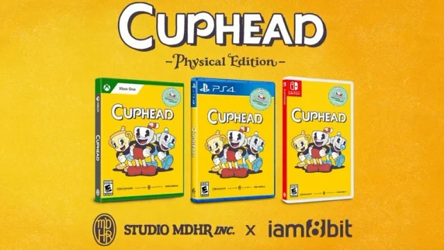 Oznámena krabicová edice hry Cuphead