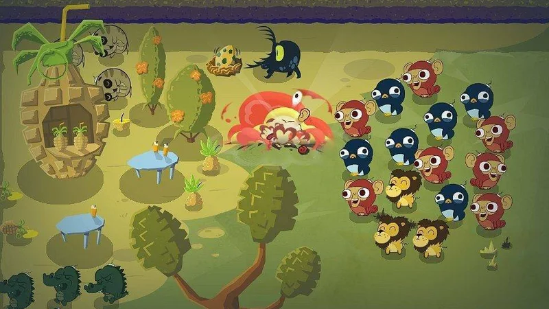 Oznámena hra Super Exploding Zoo pro PS4 a PSV