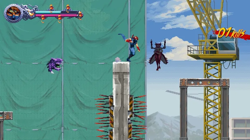 Akce NINJA GAIDEN: Ragebound se připomíná ve 14 minut dlouhém gameplay videu