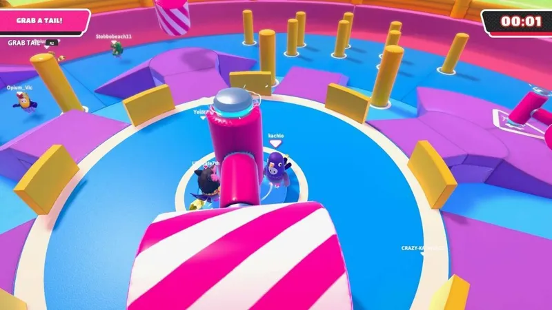 Hra Fall Guys dostane event Spartan Showdown