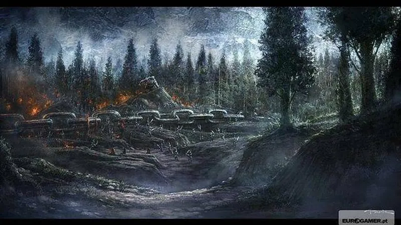 God of War 3 artworky