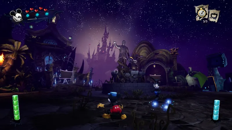 První minuty z hraní hry Disney Epic Mickey: Rebrushed