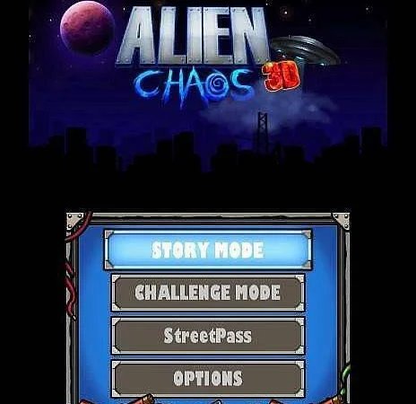 Oznámen Alien Chaos 3D pro Nintendo 3DS