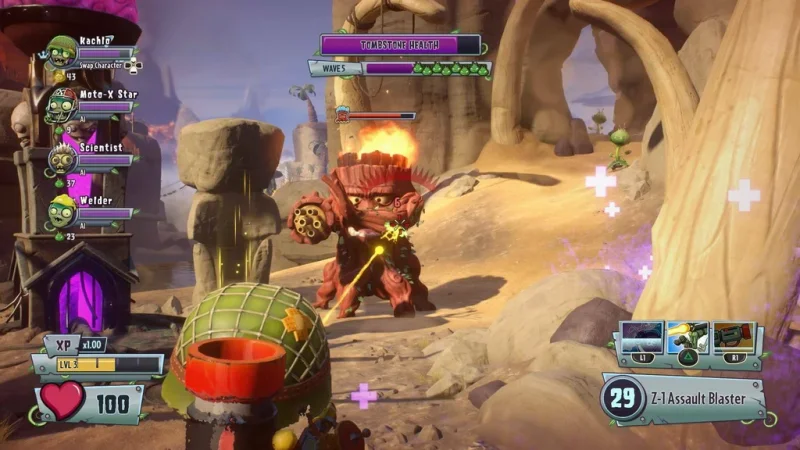 Plants vs Zombies: Garden Warfare 2 dnes dostane DLC Graveyard Variety