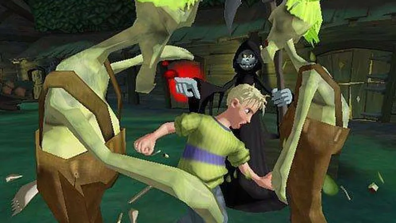 Grabbed by the Ghoulies na Xbox Originals