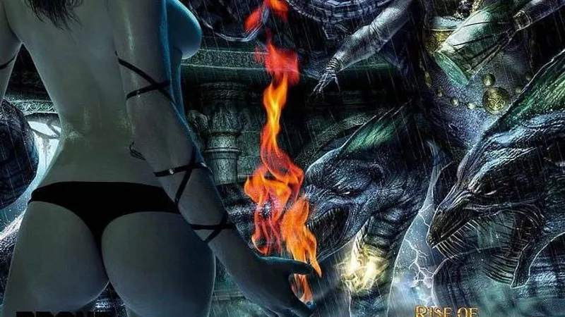 Modelka se svlékla pro hru